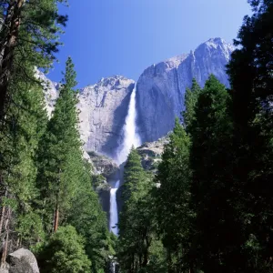 Upper and Lower Yosemite Falls