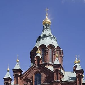 Uspensky Orthodox cathedral, Helsinki, Finland, Scandinavia, Europe