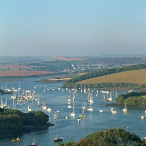View over the Kingsbridge Estuary from East Portlemouth, Salcombe, Devon