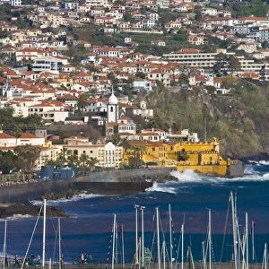 View over the old town of Funchal, Madeira, Portugal, Atlantic, Europe