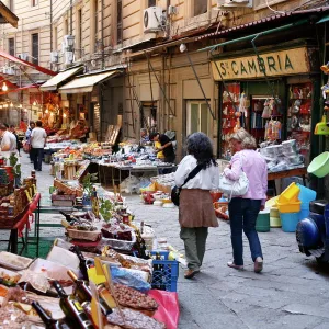 Vucciria Market, Palermo, Sicily, Italy, Europe