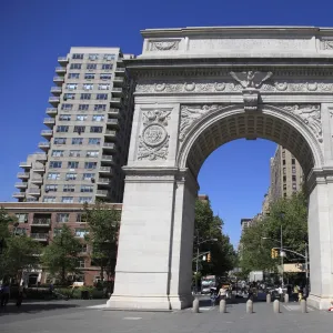 Washington Square Park, Washington Square Arch, Greenwich Village, West Village