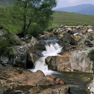 Waterfall, Glen Etive