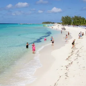 White Sands Beach, Grand Turk Island, Turks and Caicos Islands, West Indies, Caribbean, Central America