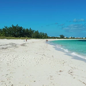 World famous Grace Bay beach, Providenciales, Turks and Caicos, Caribbean, Central