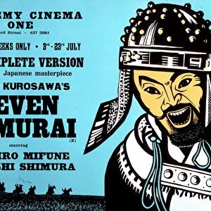 Film and Movie Posters: Seven Samurai