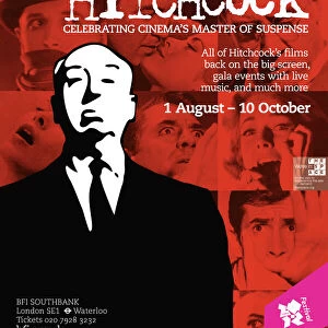 Poster for The Genius Of Hitchcock Season at BFI Southbank (1 August - 10 October 2012)