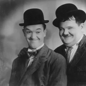 Popular Themes Premium Framed Print Collection: Laurel & Hardy