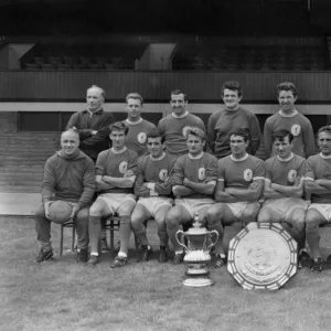 1965 Liverpool Team Group - FA Cup winners