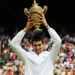 2011 Wimbledon champion Novak Djokovic