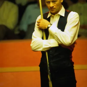 Alex Higgins at the 1988 World Snooker Championships