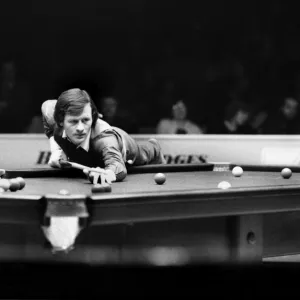 Alex Higgins at the1981 Benson & Hedges Masters