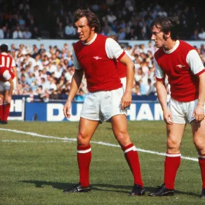 Bob McNab and George Armstrong - Arsenal