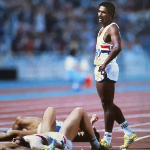 Daley Thompson Stands Alone