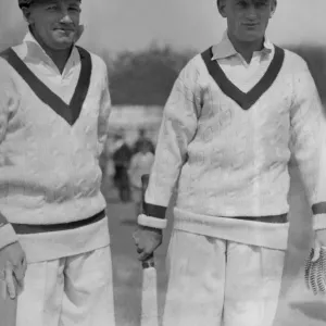 Don Bradman & Stan McCabe in 1930