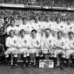 The England team that defeated France in the 1980 Five Nations