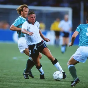 1990 World Cup Semi-Final Print of Paul Gascoigne in Action
