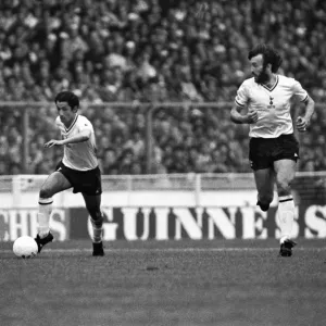 1981 FA Cup Final Print of Ossie Ardiles and Ricky Villa