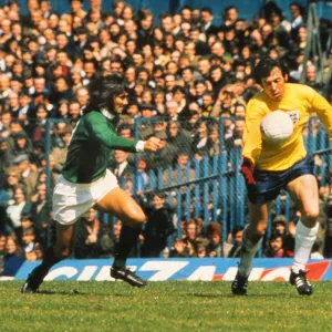 George Best and Gordon Banks - 1971 British Home Championship