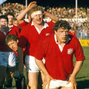 Iain Milne and Maurice Colclough - 1983 British Lions Tour of New Zealand