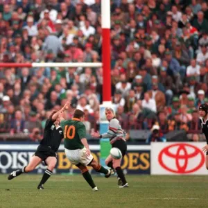 Joel Stransky Kicks Winning Drop Goal Print Joel Stransky Kicks Winning Drop Goal Print