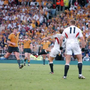 Jonny Wilkinson Print - 2003 World Cup Winning Moment Jonny Wilkinson Print - 2003 World Cup Winning Moment