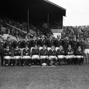 The Scotland team that won the 1984 Calcutta Cup at Murrayfield