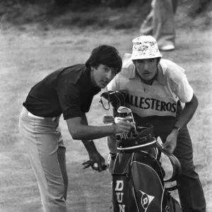 Seve Ballesteros at the 1976 Open