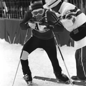 1972 Sapporo Winter Olympics Print - Iain Finlayson Alpine Skiing 1972 Sapporo Winter Olympics Print - Iain Finlayson Alpine Skiing