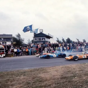 Start of 1969 British Grand Prix at Silverstone