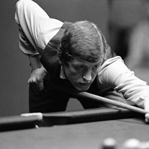Steve Davis at the 1981 World Championship