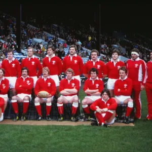 The Wales team that faced Scotland in the 1981 Five Nations