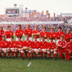 The Wales team that faced Scotland in the 1984 Five Nations