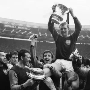 English football Jigsaw Puzzle Collection: 1964 FA Cup Final - West Ham United 3 Preston North End 2