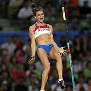 Yelena Isinbayeva at the 2011 Athletics World Championships