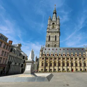 The Belfort van Gent, the Belfry of Ghent, Ghent, Belgium