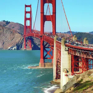 Bridges Photo Mug Collection: Golden Gate Bridge, San Francisco