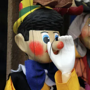 Pinocchio string puppet