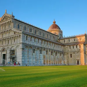 Pisa Cathedral and the Leaning Tower of Pisa, Pisa, Italy