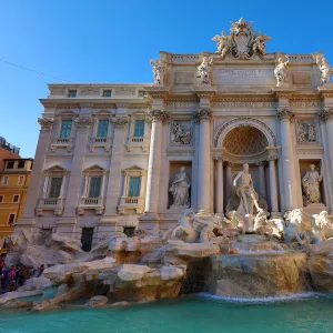 The Trevi Fountain, Rome, Italy