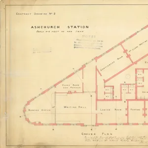 Ashchurch Station Contract Drawing No. 2 [1867]