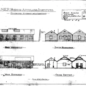 N. E. R Bishop Auckland Institute - Alterations and Additions [1922]