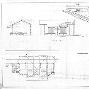 Sevenoaks - Bat & Ball Proposed Altertaions to Goods Shed and Station Building [1950]