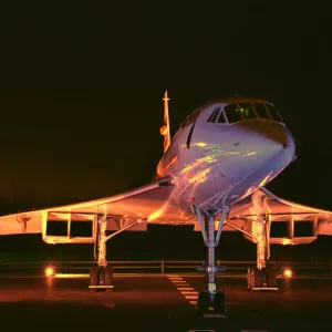 BAe Concorde on display at Manchester