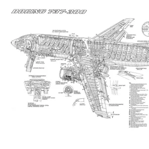 Aeroplanes Jigsaw Puzzle Collection: Boeing 737