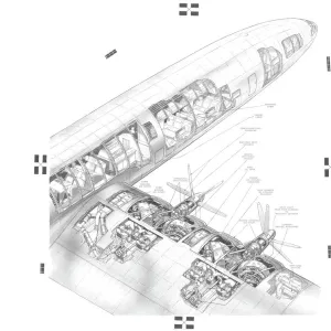 Bristol Brabazon Cutaway Drawing