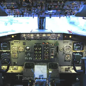 Aer Lingus 737-500 Cockpit Print Aer Lingus 737-500 Cockpit Print