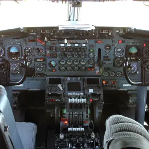 N707AR Cockpit Print - Omegas N707AR Civilian 707 Tanker N707AR Cockpit Print - Omegas N707AR Civilian 707 Tanker