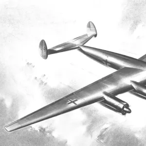 Me-264 Cutaway Drawing