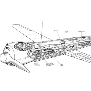 Cutaways Pillow Collection: Unmanned Aerial Vehicles